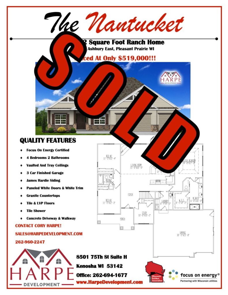 Homes currently for sale in Ashbury East, Pleasant Prairie Wisconsin