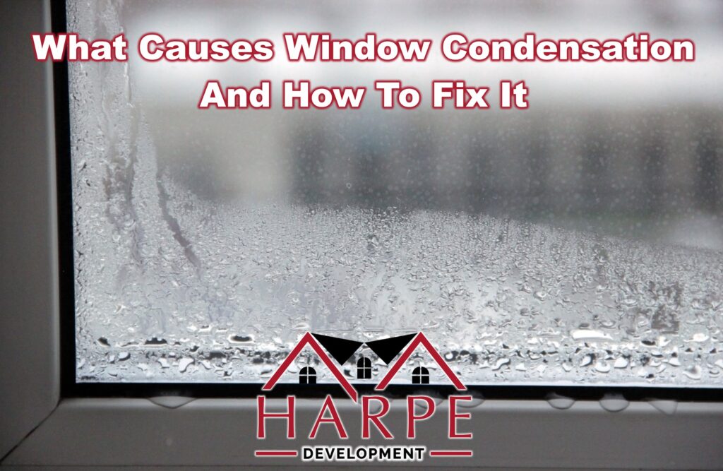 What causes window condensation and how to fix it