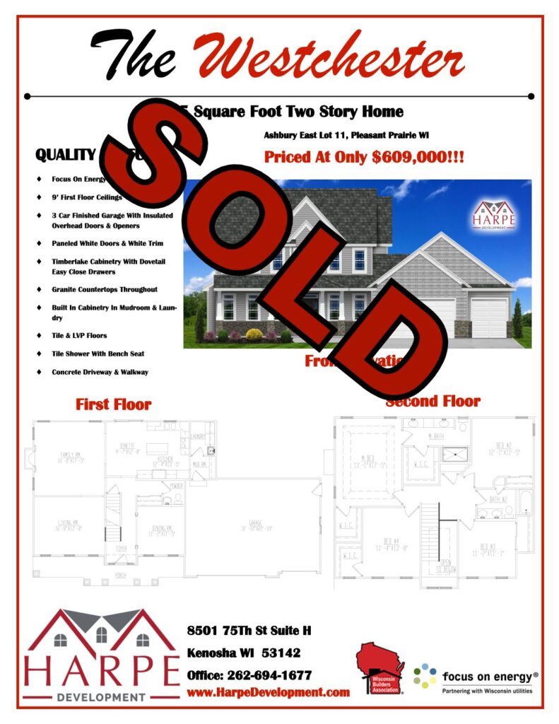 Harpe Development New Homes For Sale SE Wisconsin