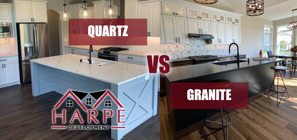 Quartz versus granite 