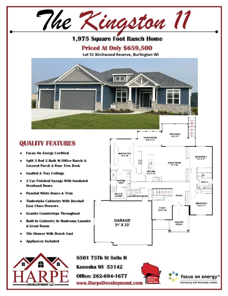Kingston II Birchwood Reserve Model Home